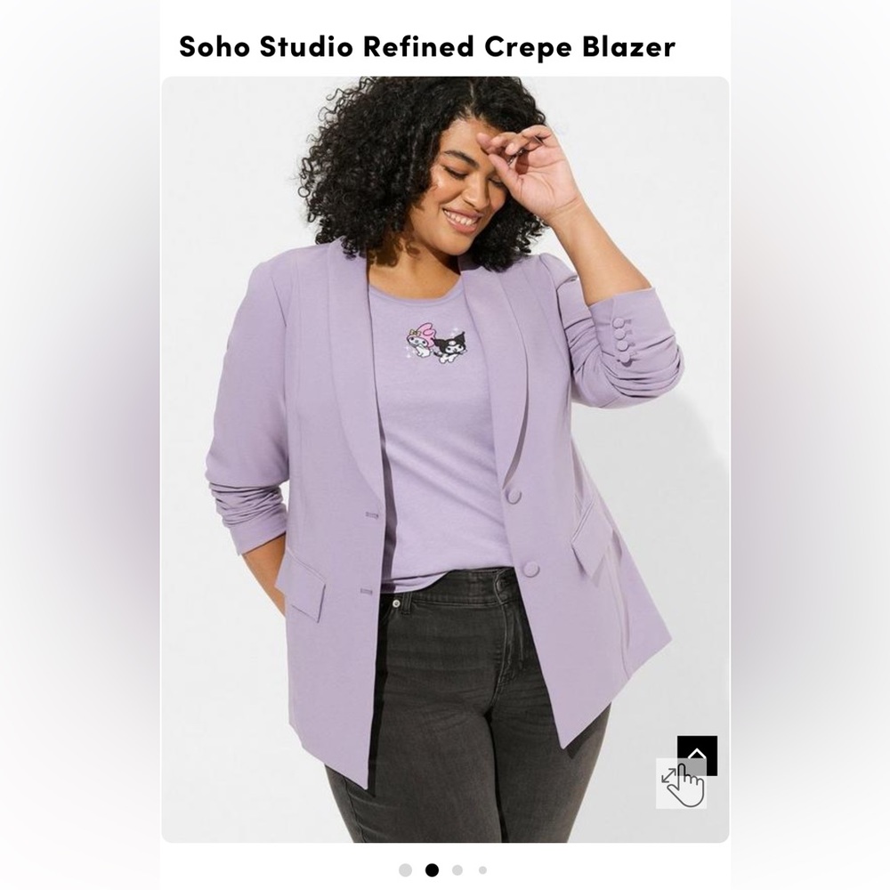 Lavender Blazer NWOT